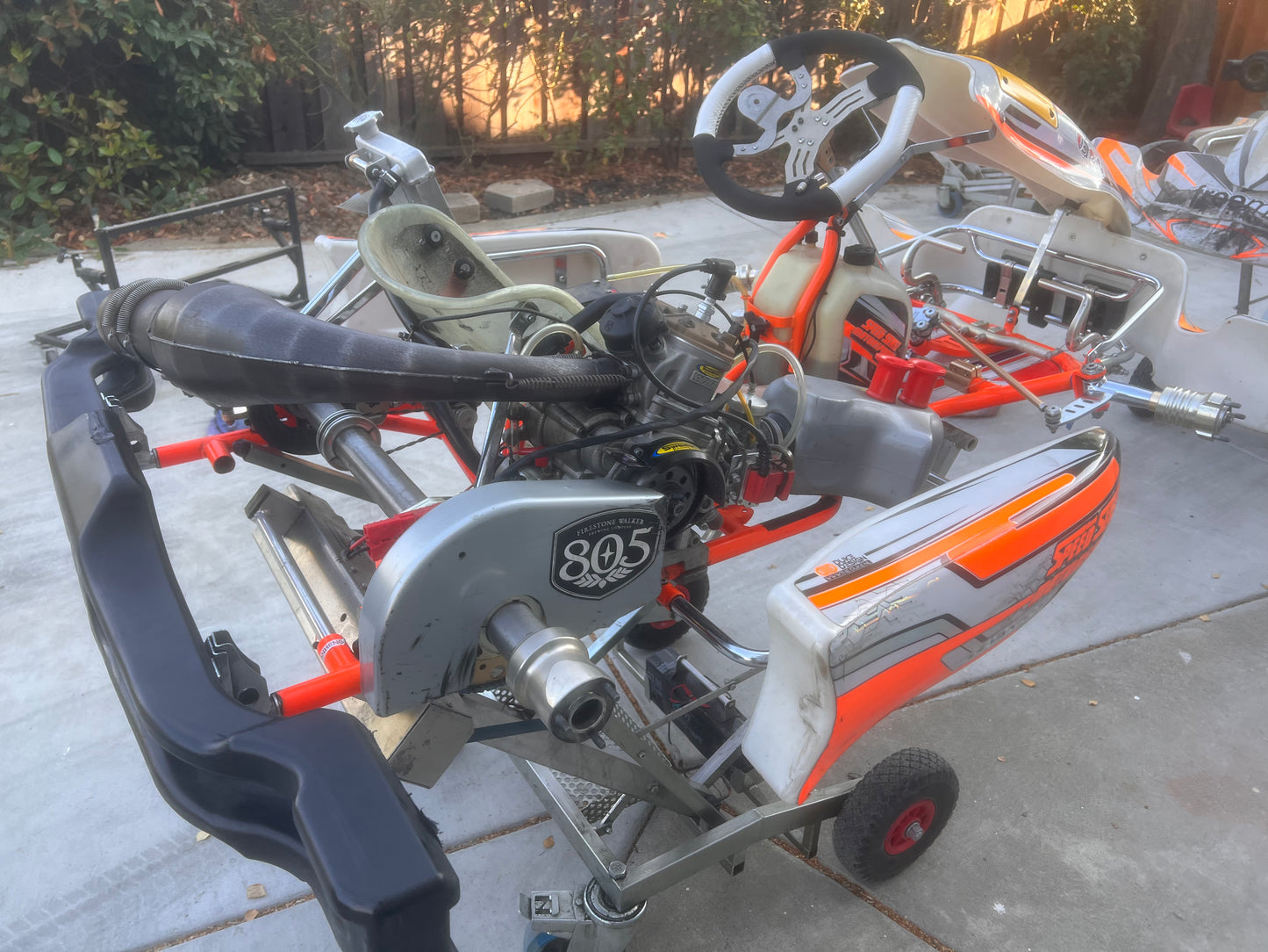 OTK 401RR Kart with Rok Gp Engine package