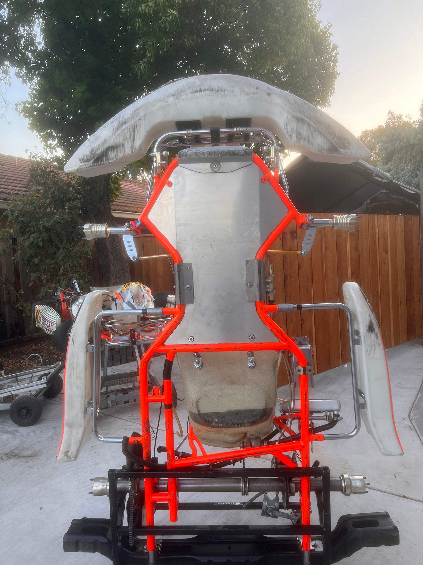 OTK 401RR Kart with Rok Gp Engine package