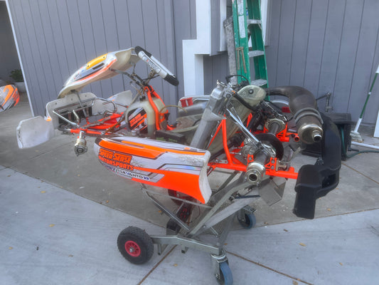 OTK 401RR Kart with Rok Gp Engine package